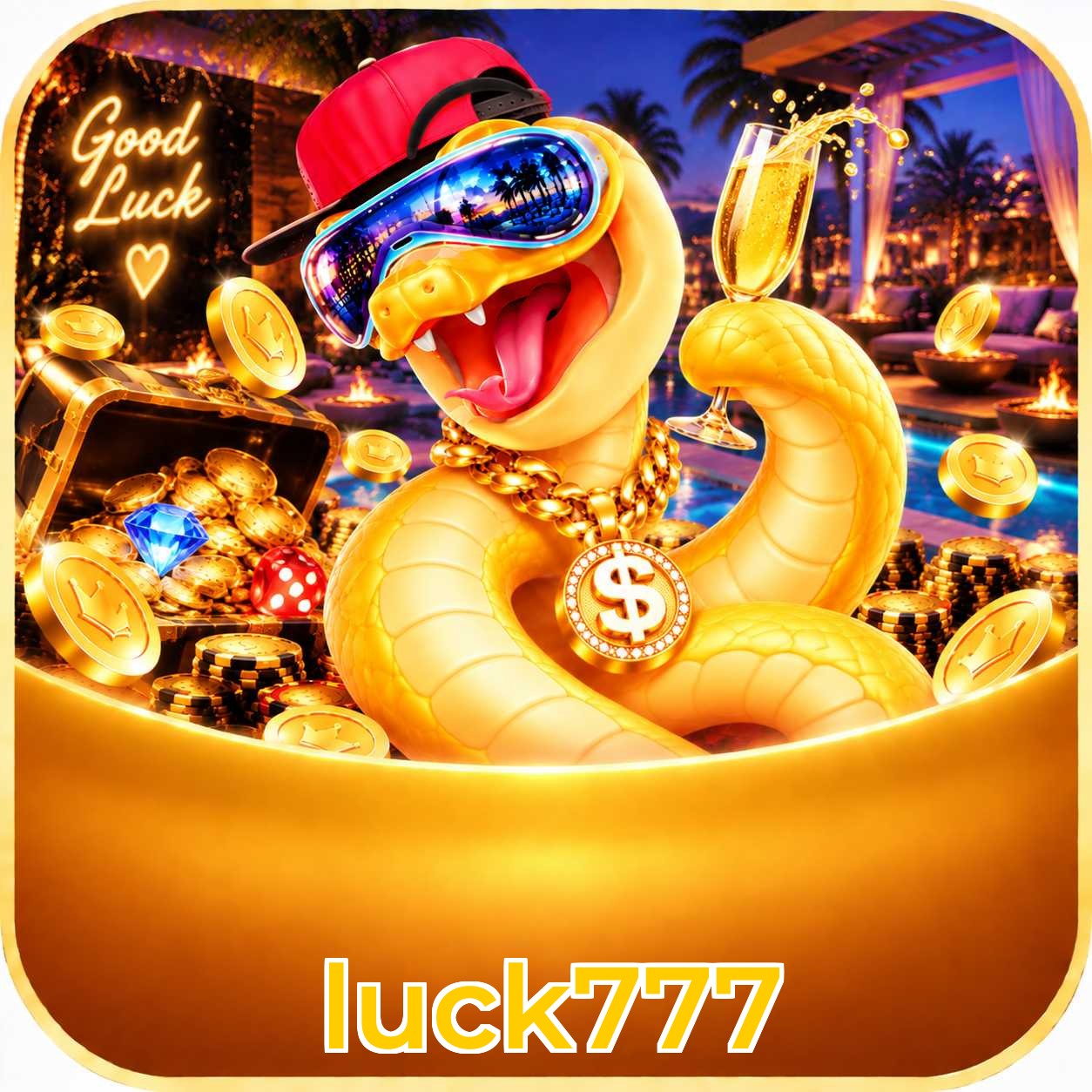 luck777 Logo