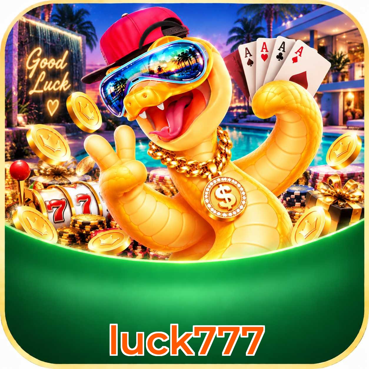 luck777 Logo